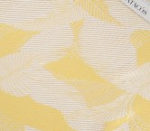 Jacquard hojas amarillo